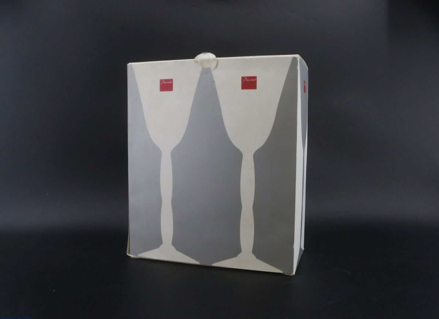 Baccarat Crystal Filao Pair of Wine Glasses