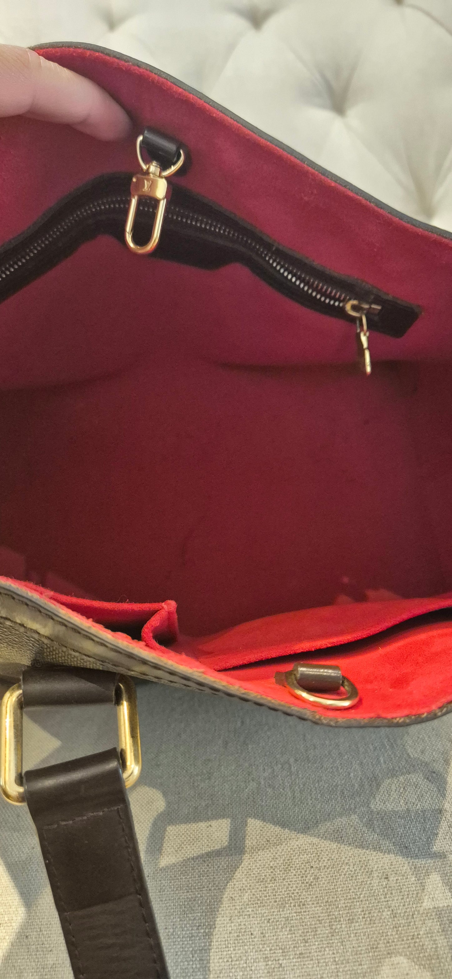 Louis Vuitton Damier Ebene Hampstead PM