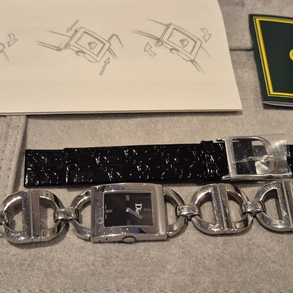 Christian Dior Malice Watch With Extra Strap Included