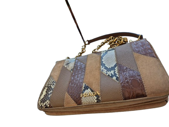 PRADA Limited Edition Patch 2 way bag