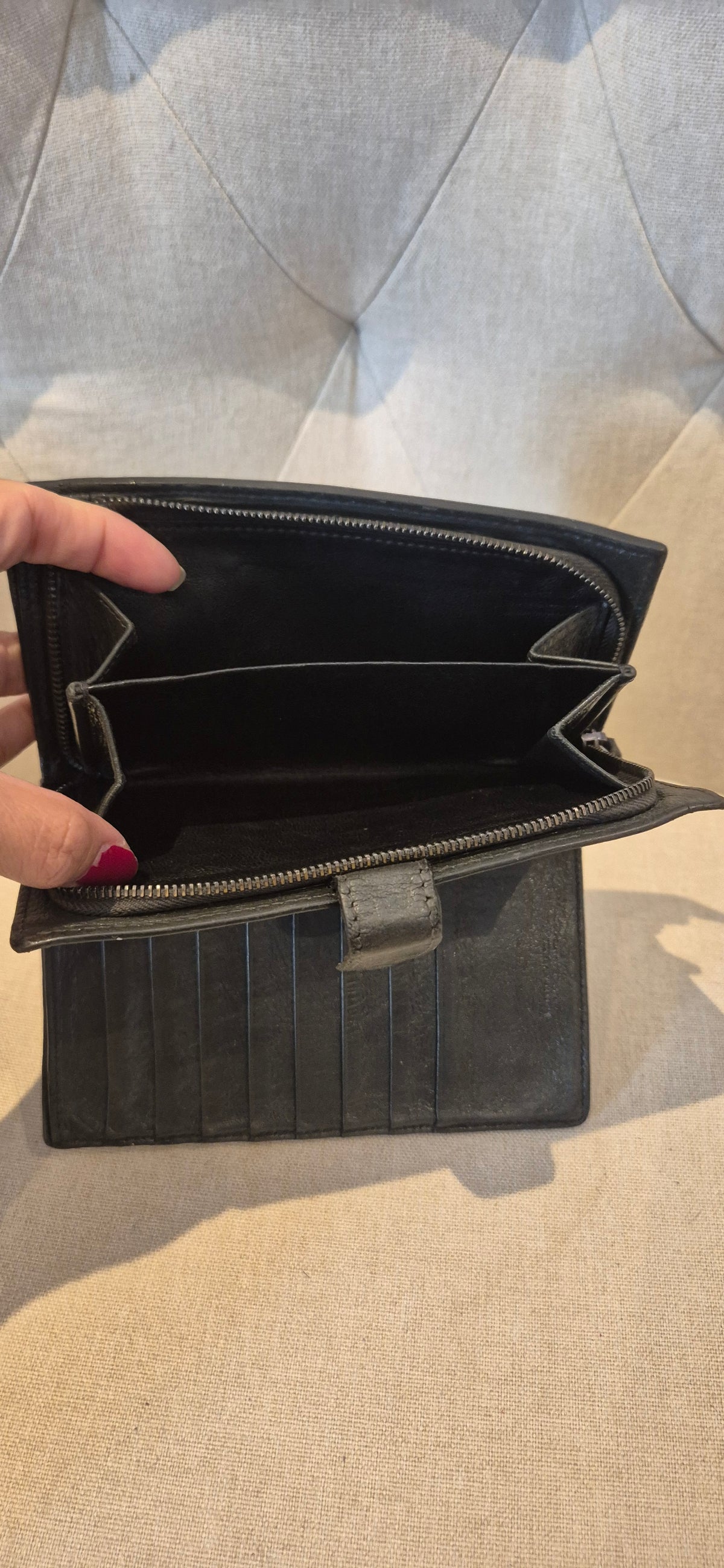 Bottega Veneta Intrecciato Leather Agenda Cover / Organizer Wallet Pre-owned
