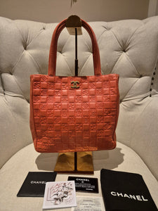 Chanel Leather Tote womens handbag
