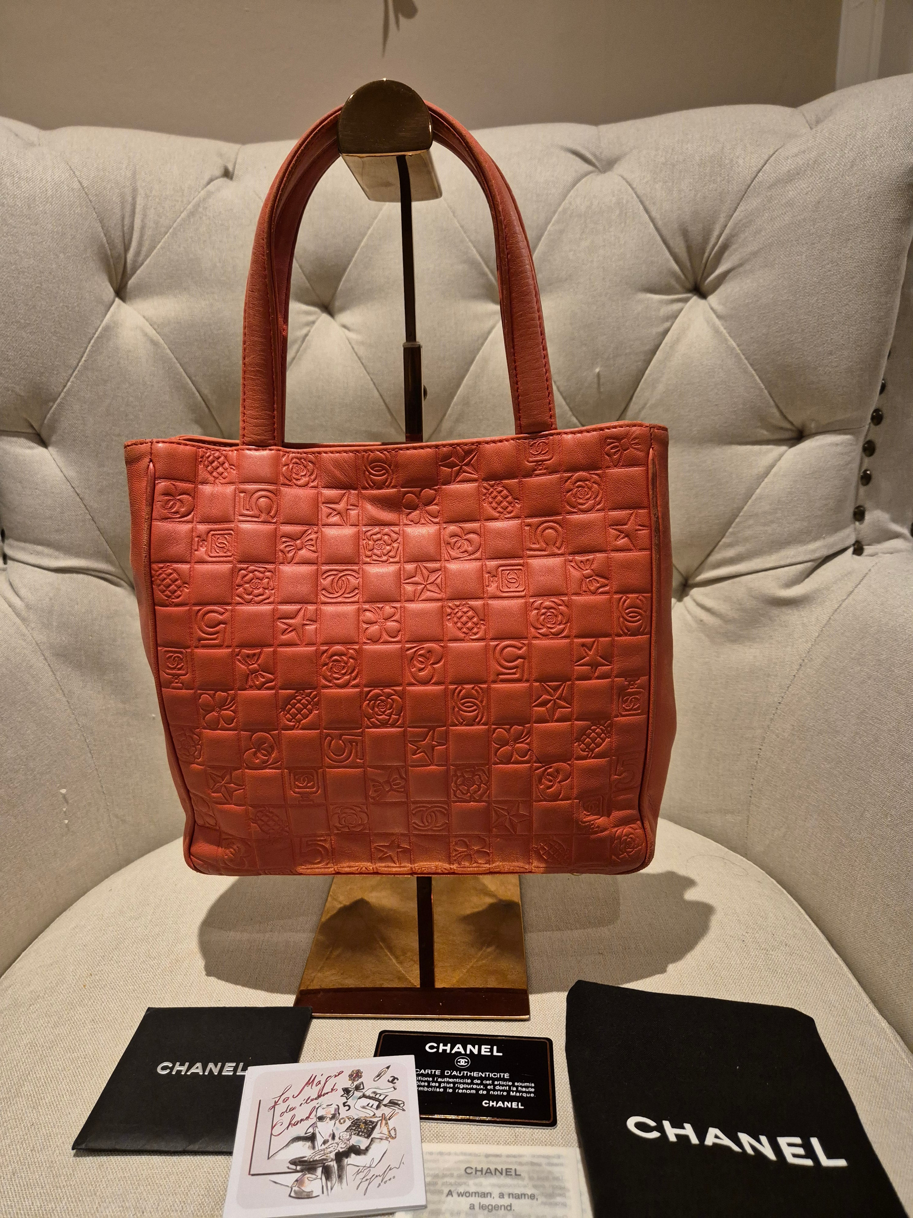 Chanel Leather Tote womens handbag