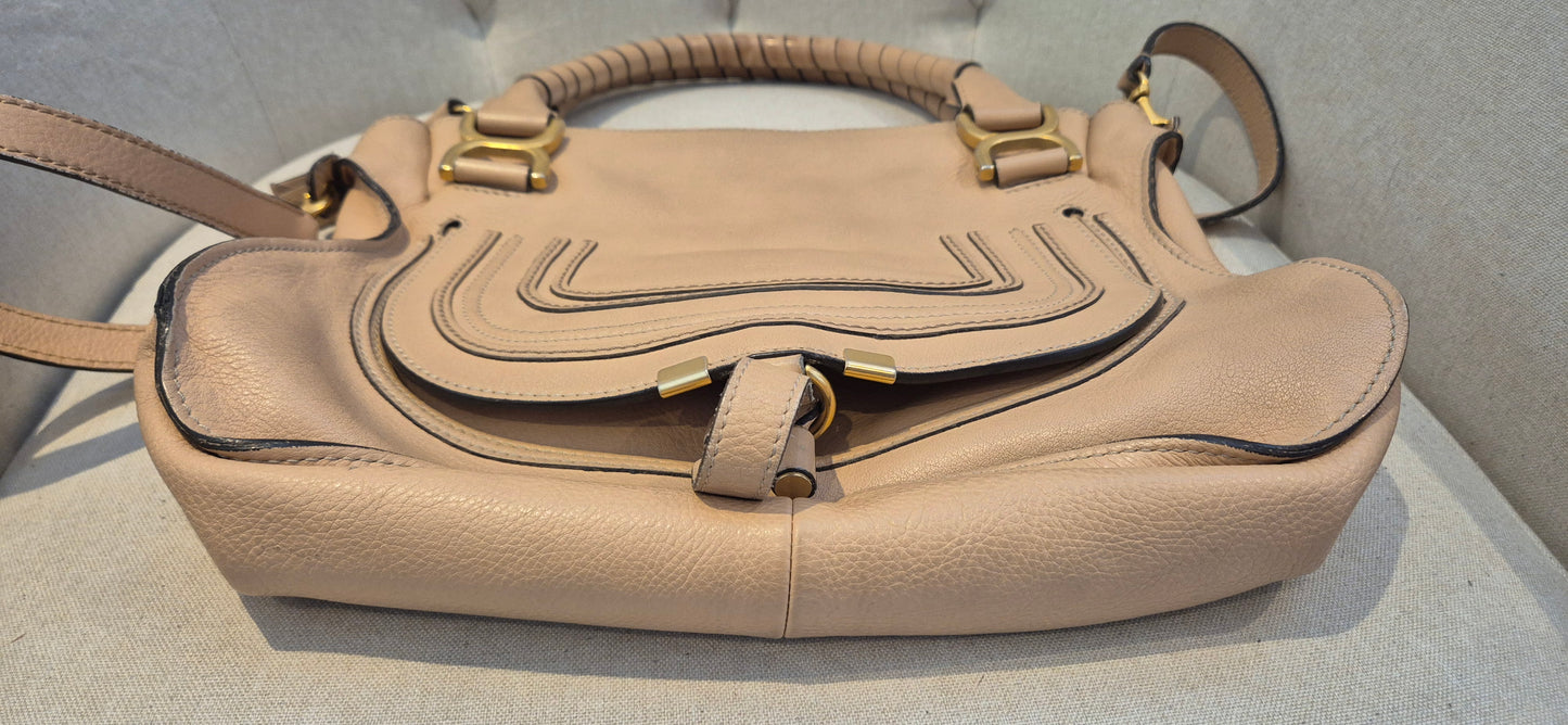 Chloé Marcie Medium Double Carry Bag – Grained Calfskin