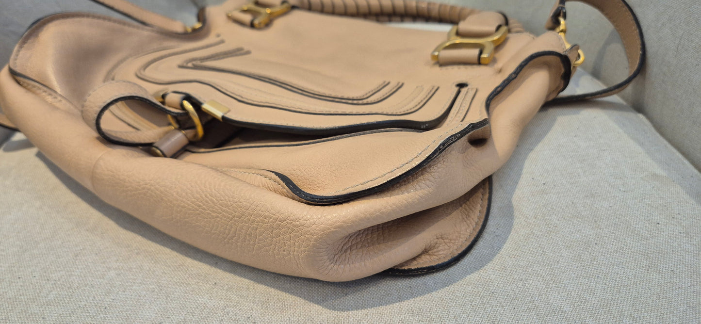 Chloé Marcie Medium Double Carry Bag – Grained Calfskin