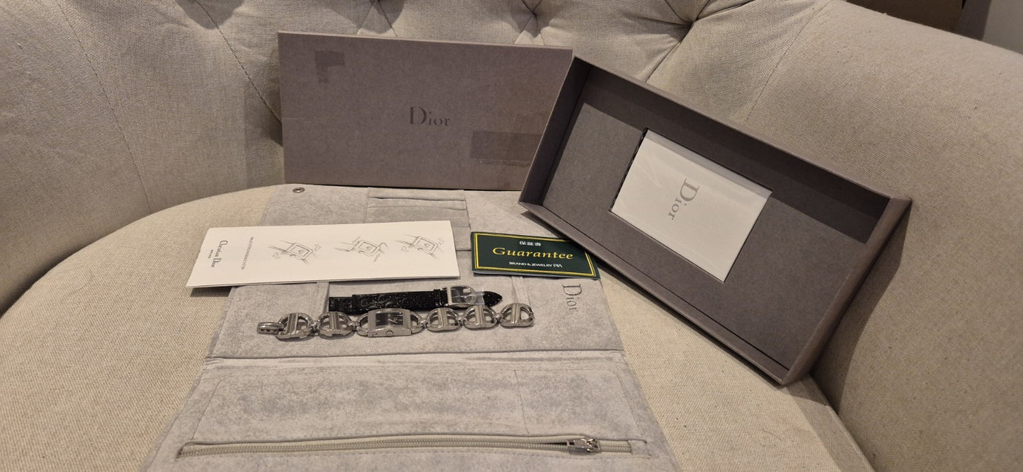 Christian Dior Malice Watch With Extra Strap Included