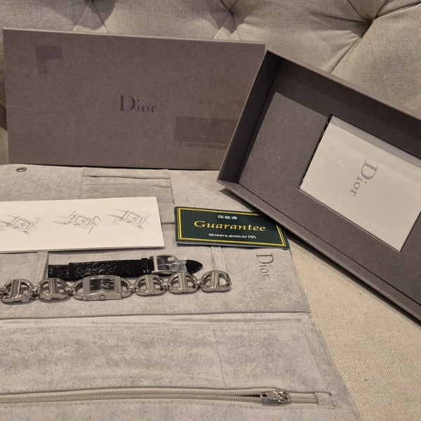 Christian Dior Malice Watch With Extra Strap Included