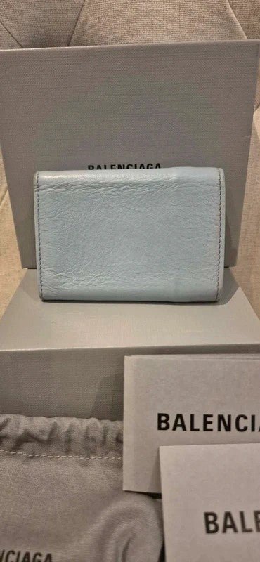 Balenciaga Envelope Mini Wallet Grey