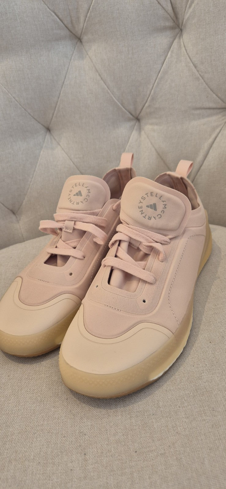 Limited Edition Adidas By Stella McCartney Court Boost Trainers  Uk 7.5