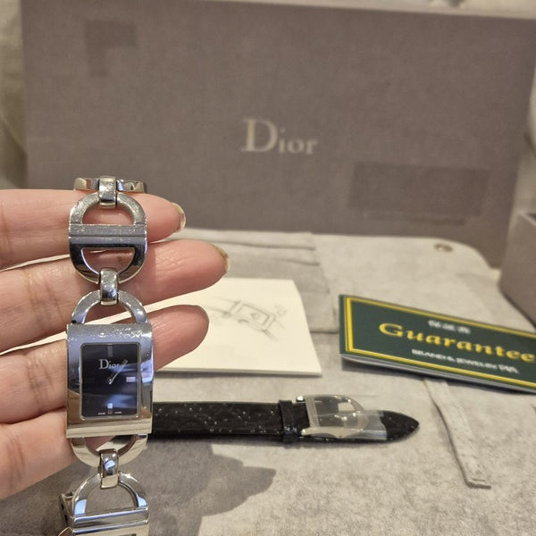 Christian Dior Malice Watch With Extra Strap Included