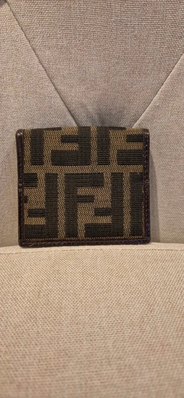 Fendi Zucca coin purse / wallet