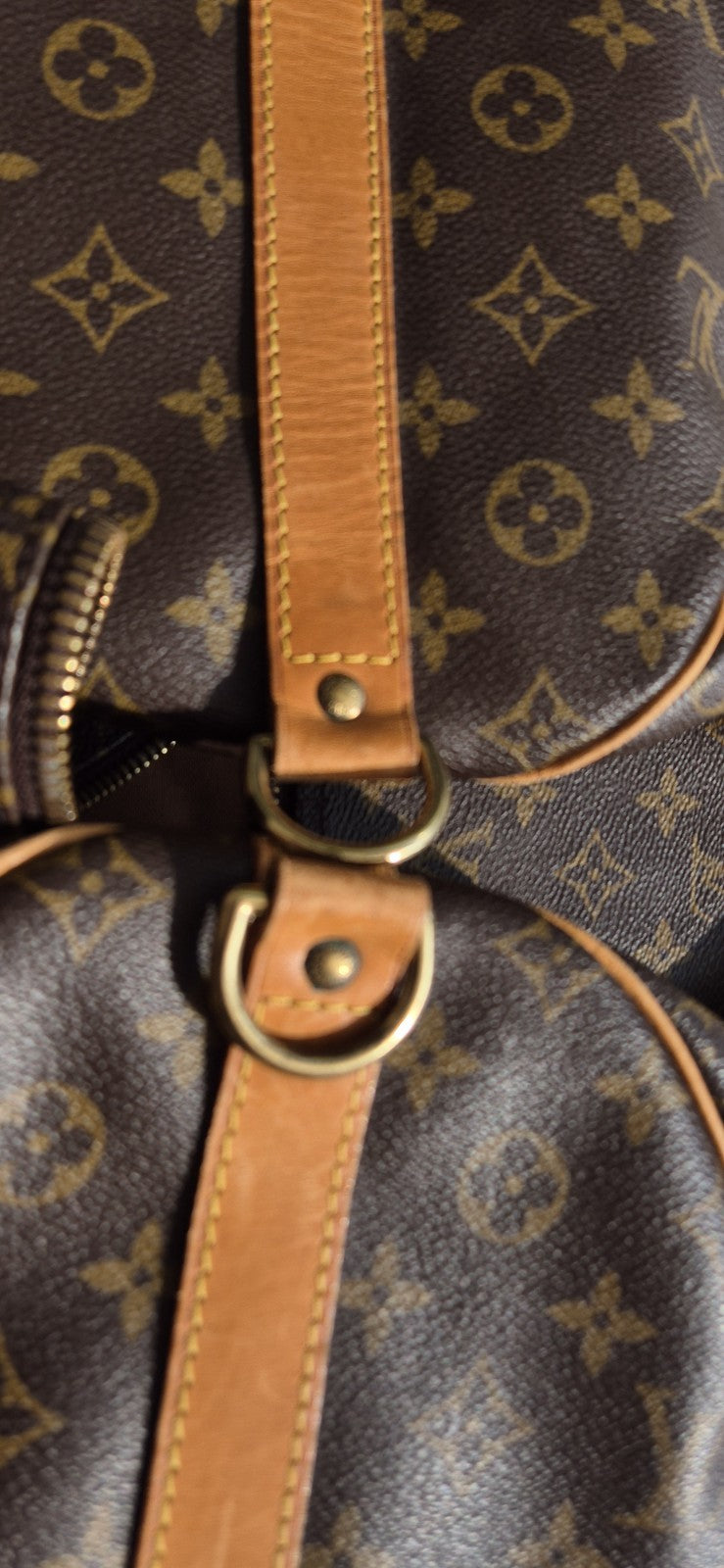 Louis Vuitton Keepall Bandouliere 55 with Detachable Strap in Monogram Unisex