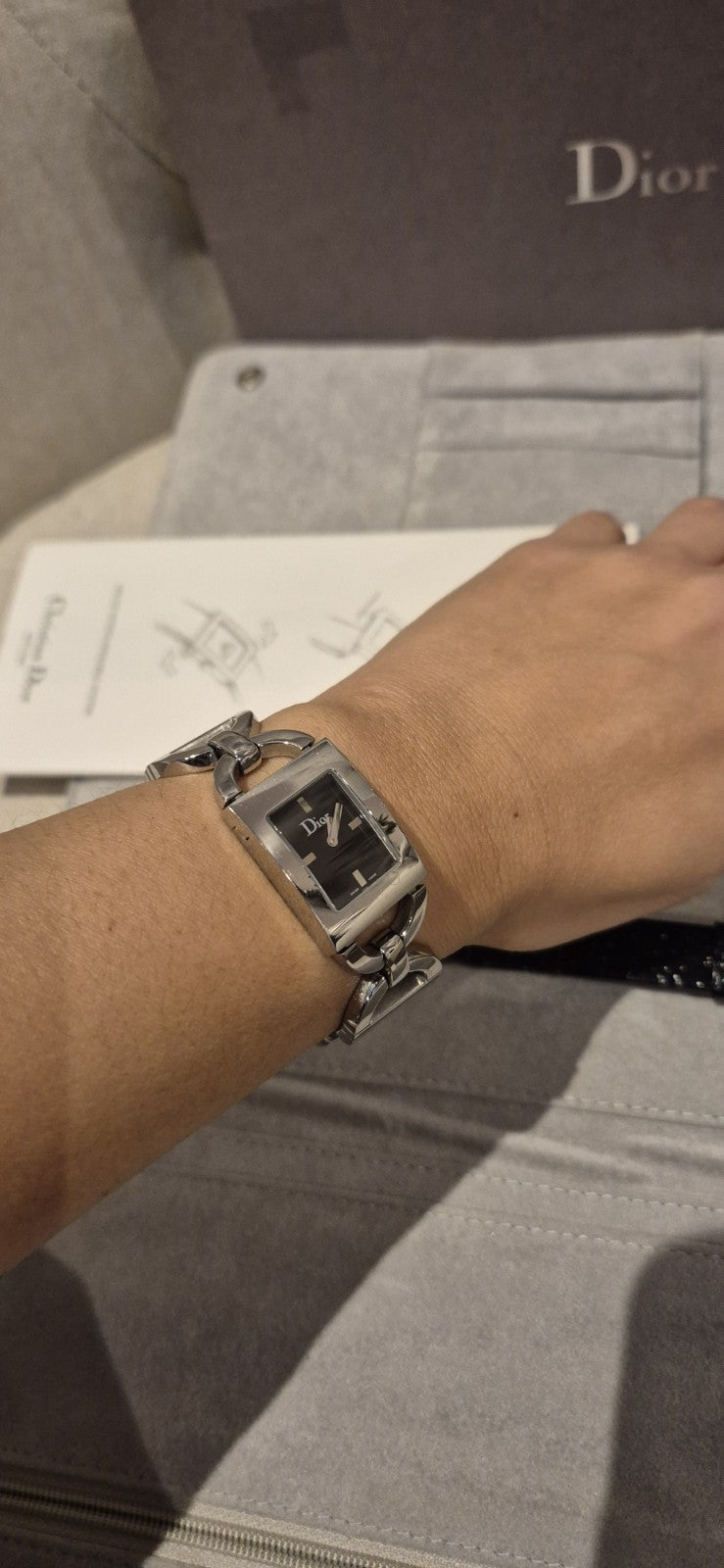 Christian Dior Malice Watch With Extra Strap Included