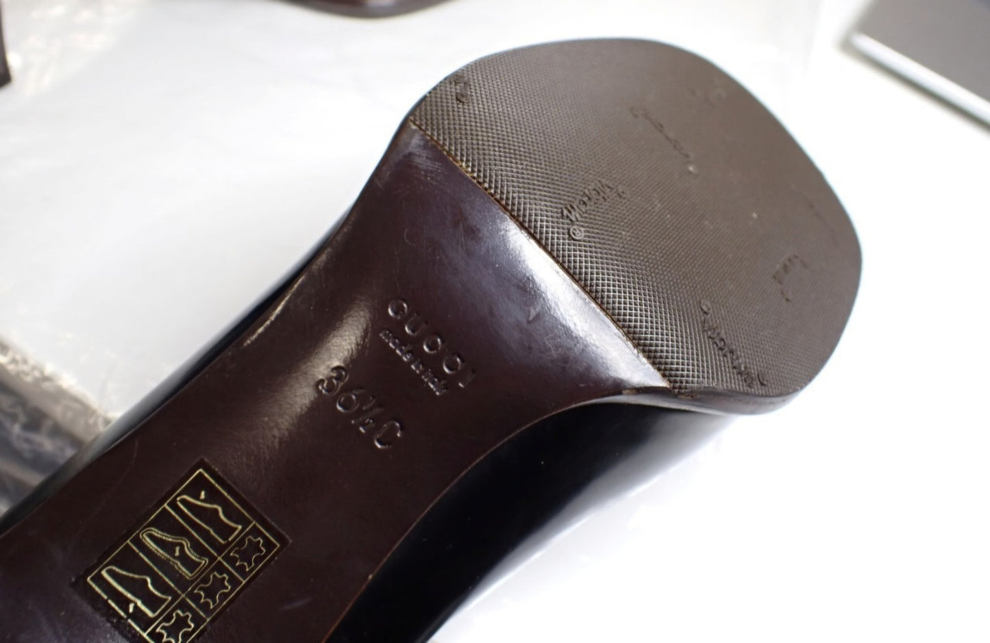 GUCCI Leather Pumps 36.5 Eu