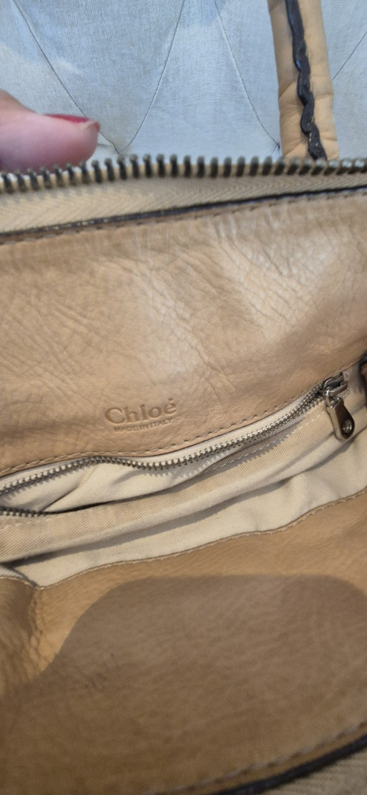 Chloé Edith Satchel Bag Vintage Leather Handbag Shoulder Bag