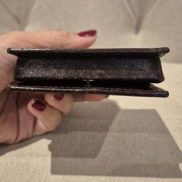 Fendi Zukka Small Coin Purse Women's Leather Wallet