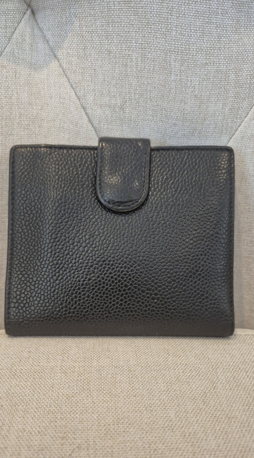 Chanel Timeless CC Compact Wallet Authentic Vintage