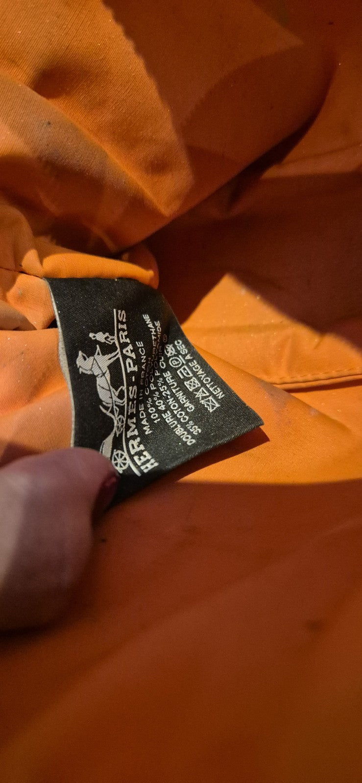 Hermès Toile Bolide Travel/cosmetic Pouch