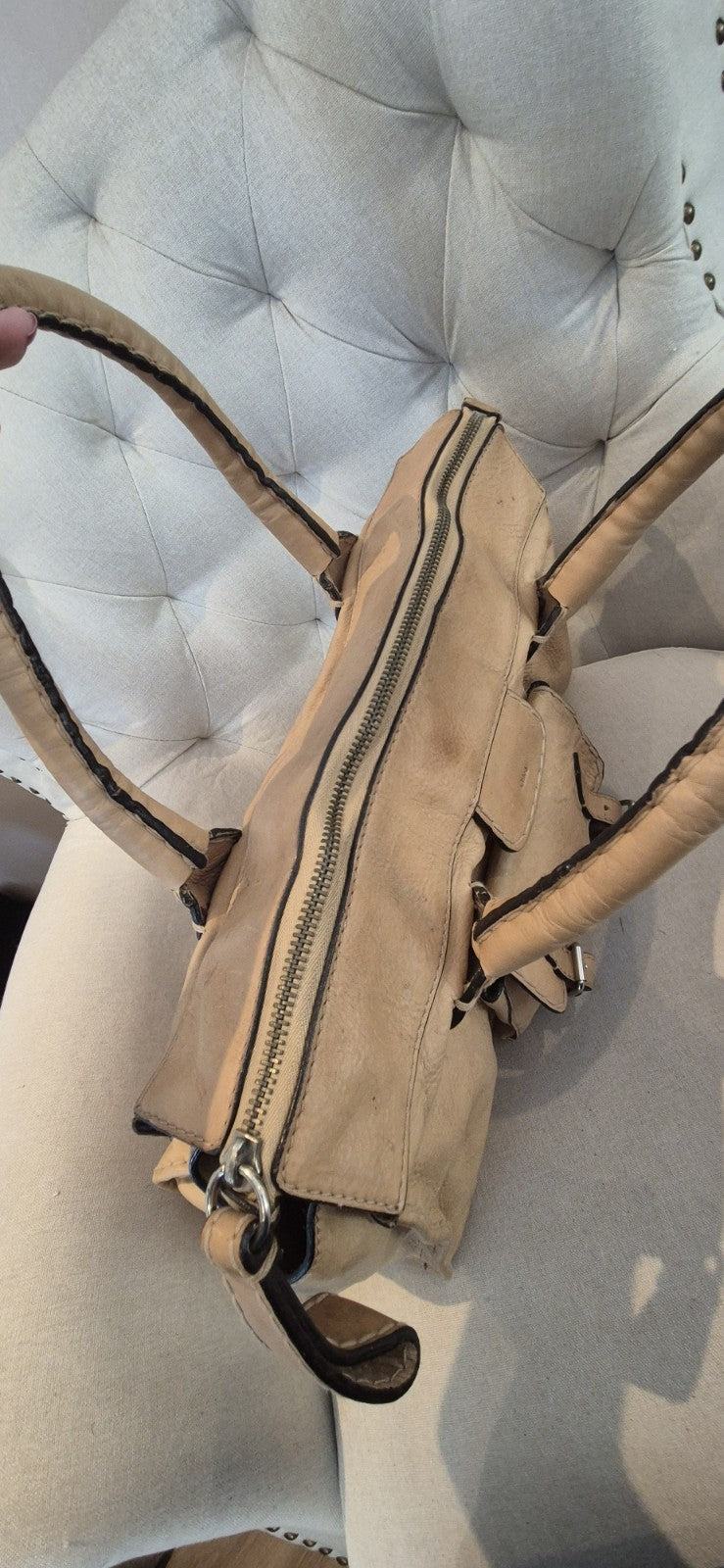 Chloé Edith Satchel Bag Vintage Leather Handbag Shoulder Bag