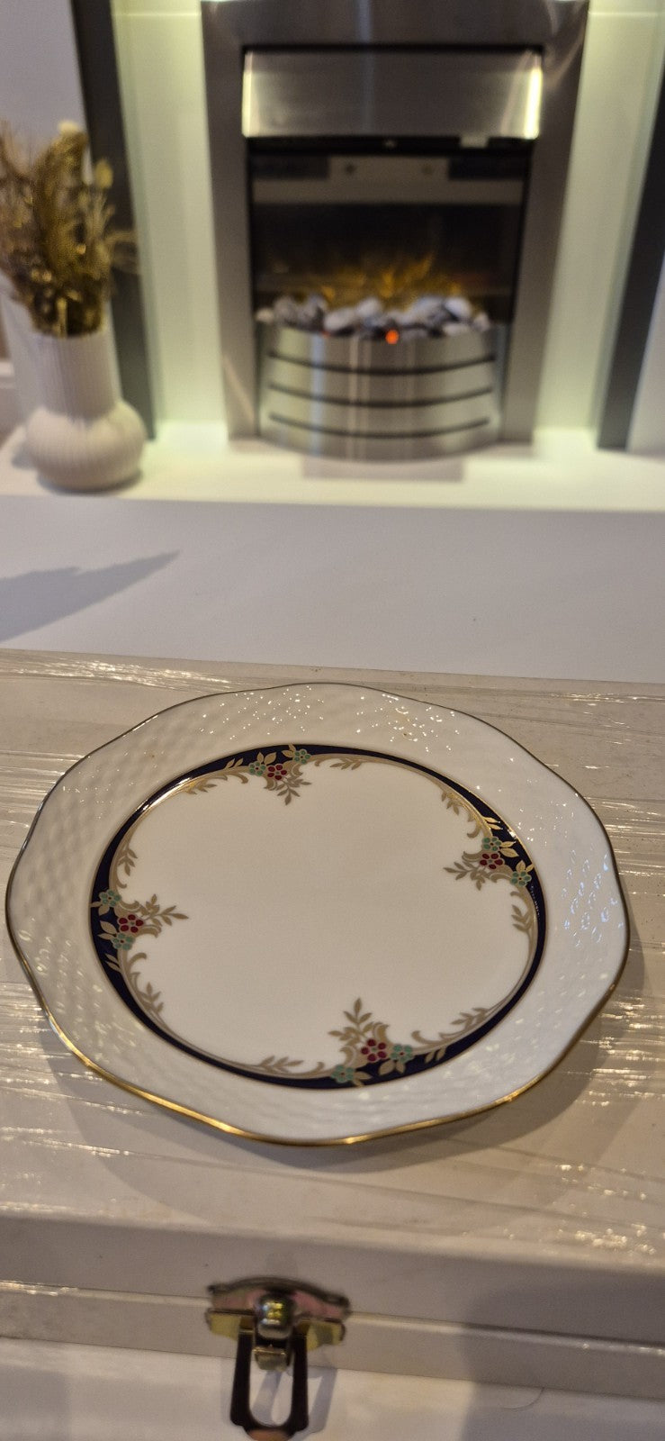Narumi Bone China Side Plate Set of 4 Boxed Unused