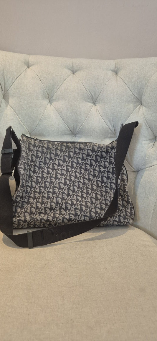 Christian Dior Monogram Trotter Crossbody Messenger Bag