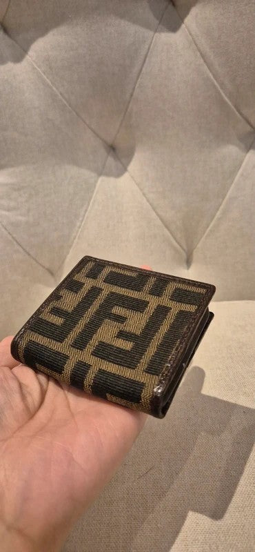 Fendi Zucca coin purse / wallet