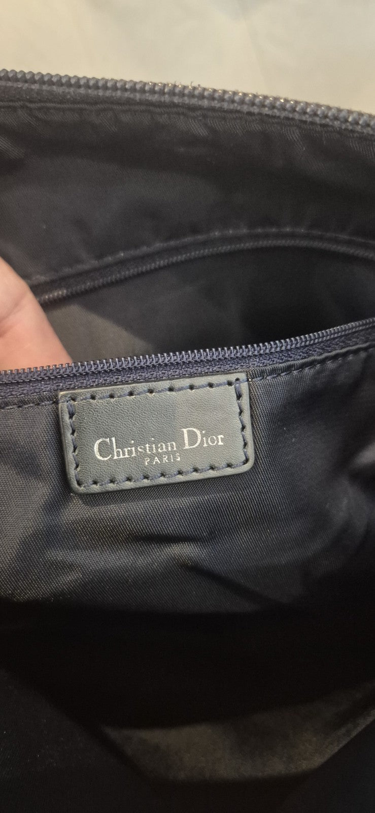Christian Dior Monogram Trotter Crossbody Messenger Bag