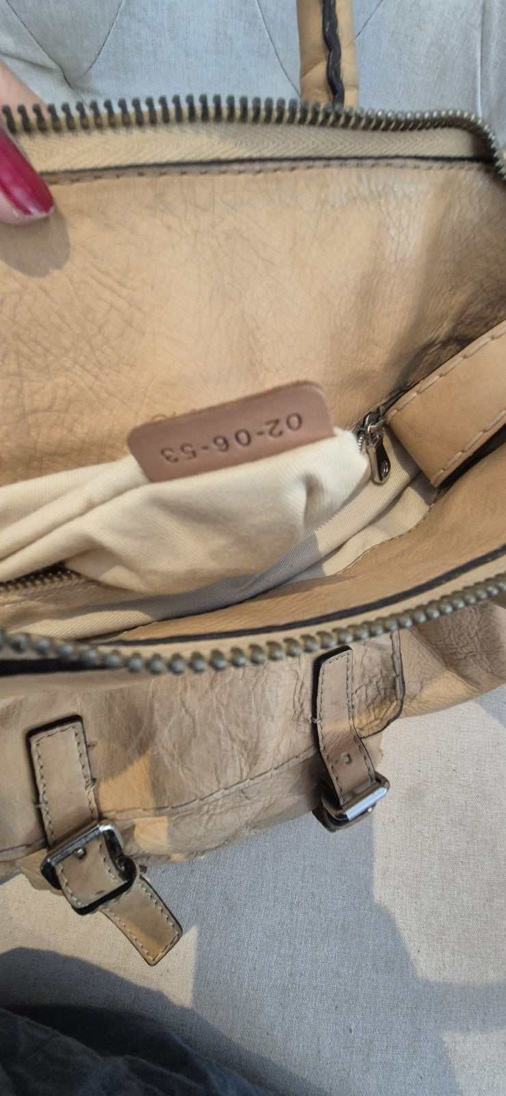 Chloé Edith Satchel Bag Vintage Leather Handbag Shoulder Bag