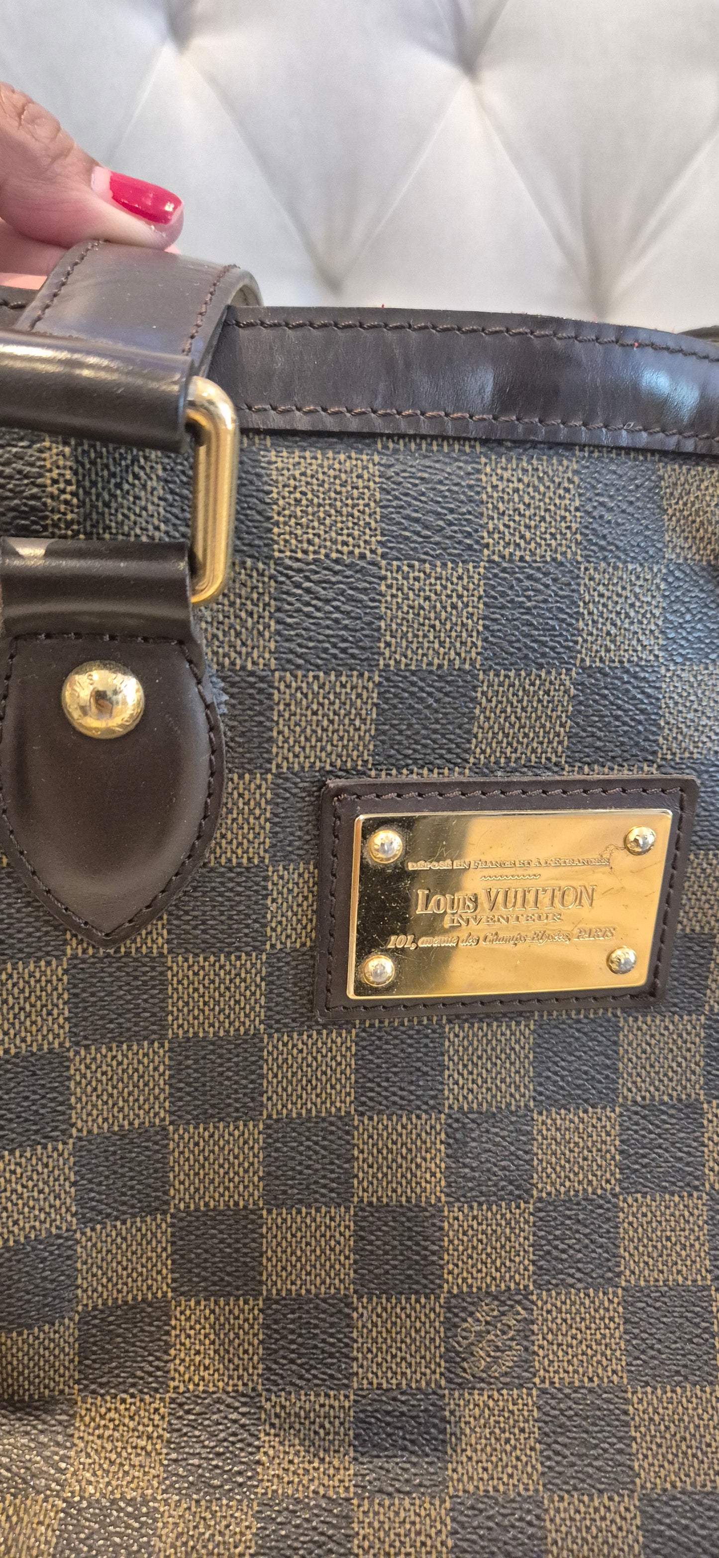 Louis Vuitton Damier Ebene Hampstead PM