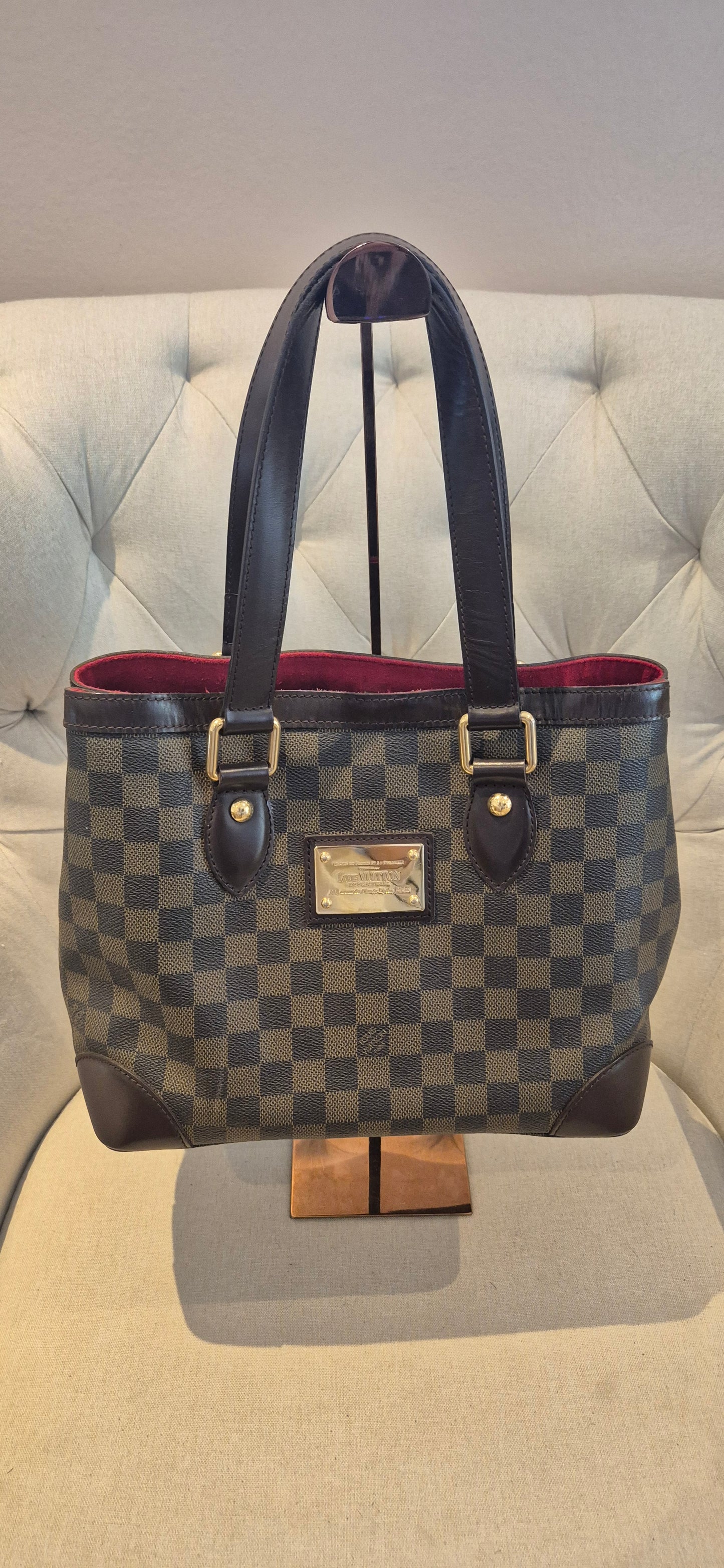 Louis Vuitton Damier Ebene Hampstead PM