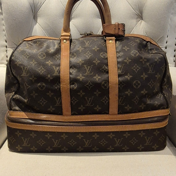 Louis Vuitton Sac De Sport Travel Weekender Bag