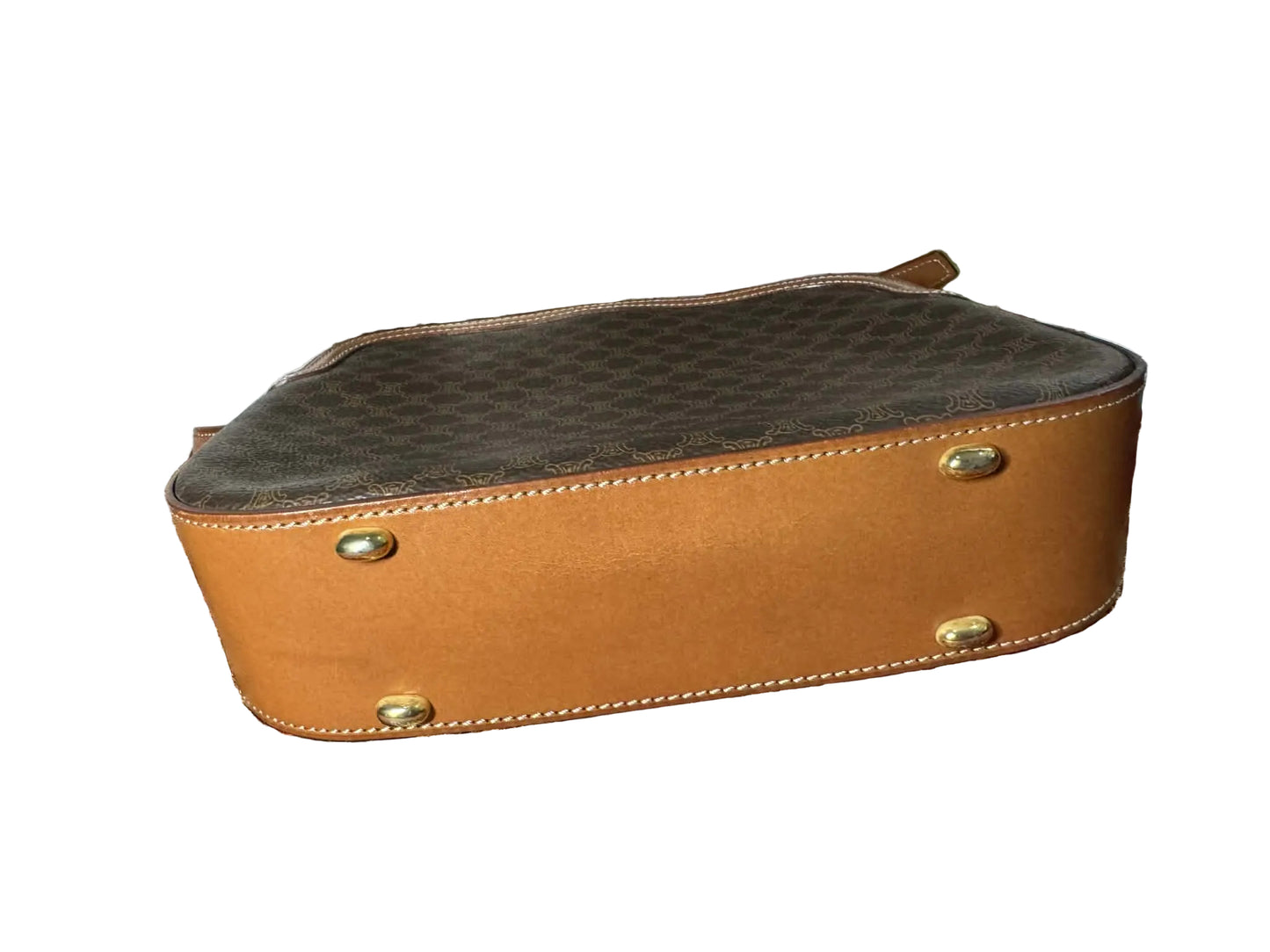 CELINE Triomphe Canvas Small Camera Bag Tan