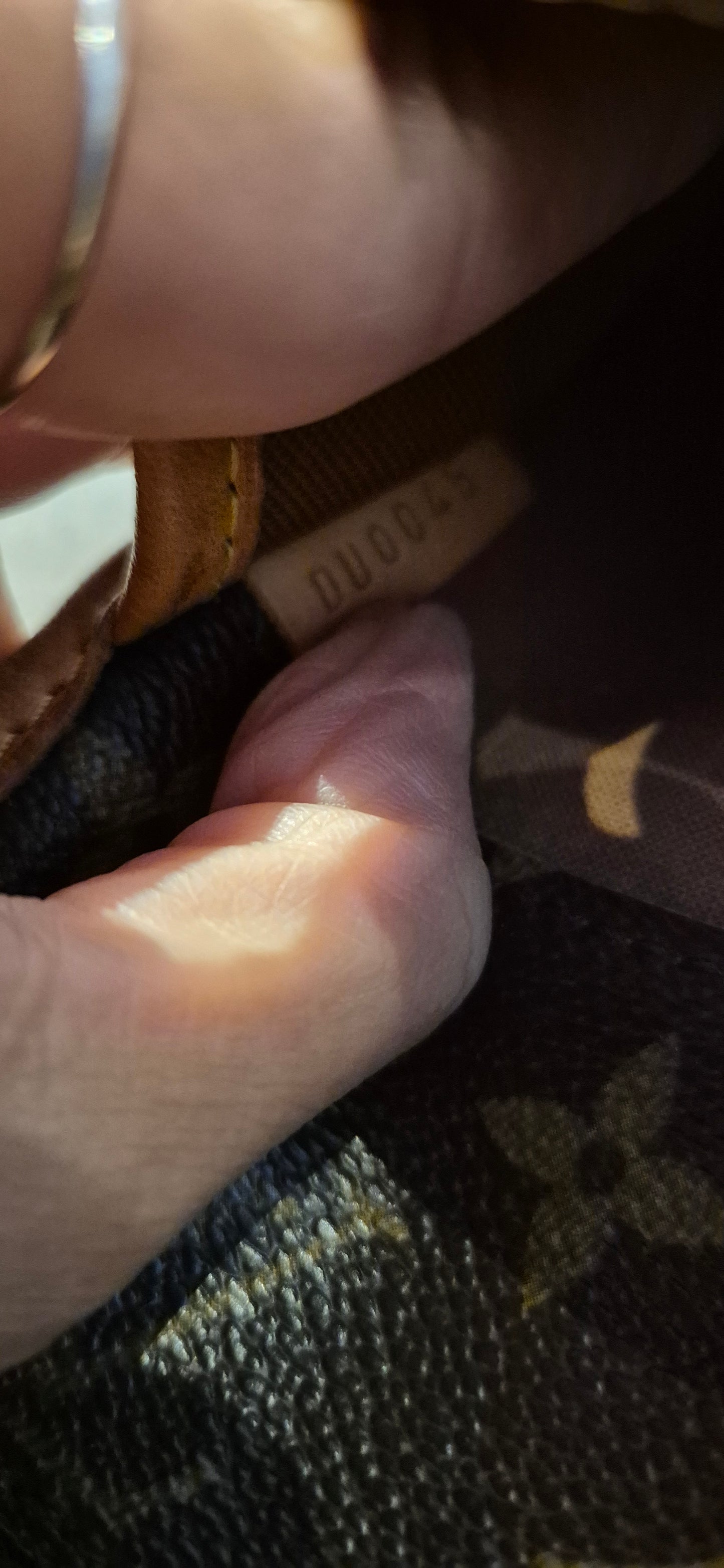 Louis Vuitton Poppim Court Monogram Shoulder Cross Body Bag