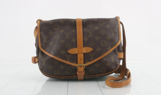 Louis Vuitton Saumur 30 in Monogram Leather