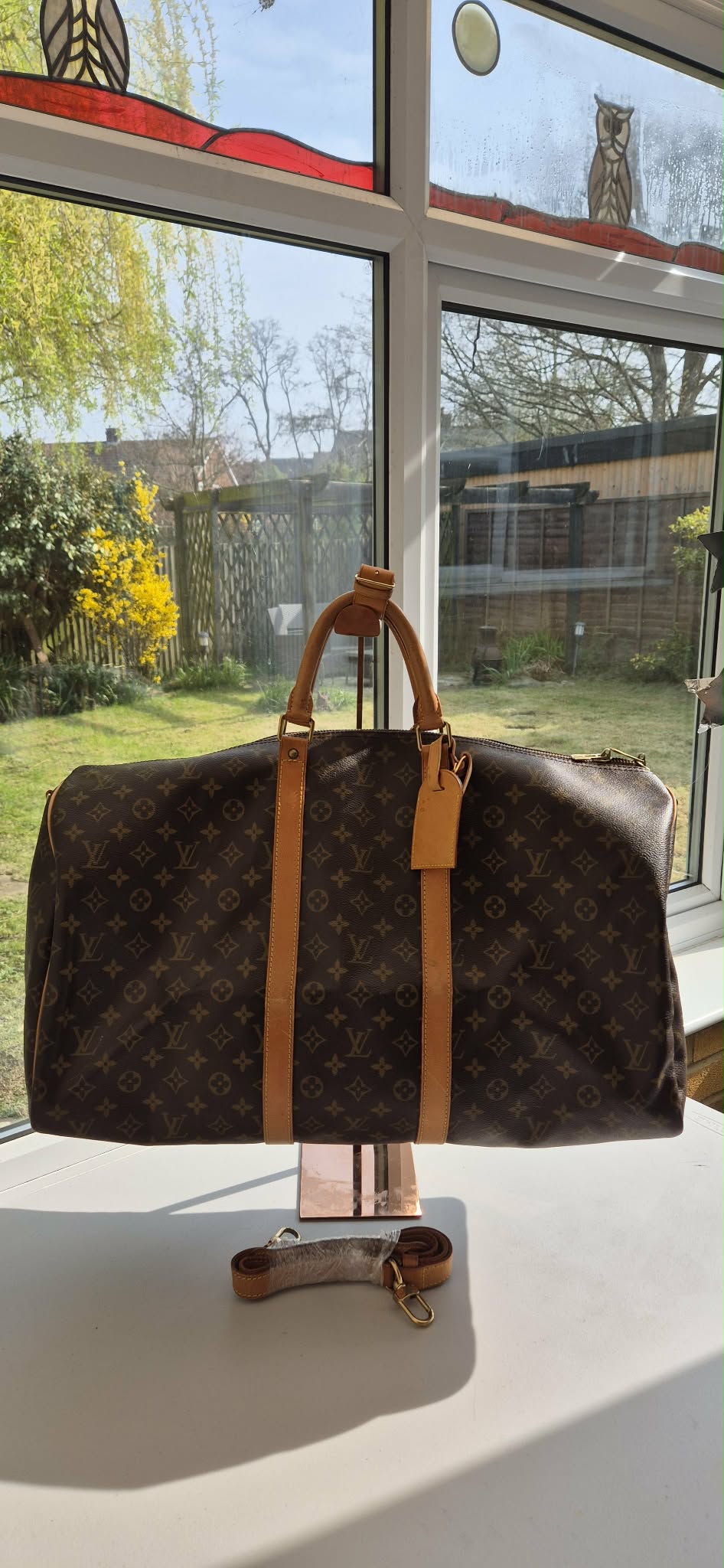 Louis Vuitton Keepall Bandoulier with original Strap size 55