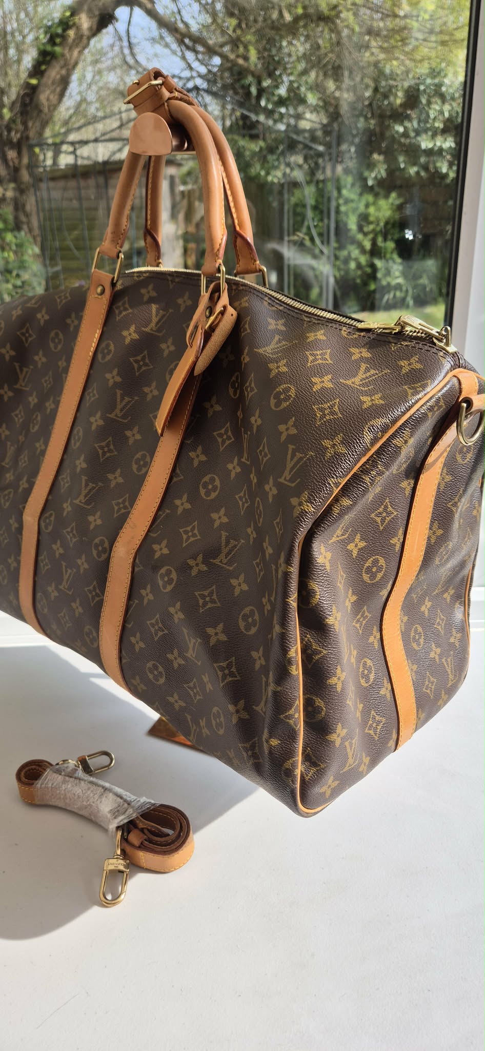 Louis Vuitton Keepall Bandoulier with original Strap size 55