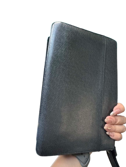 Louis Vuitton Taiga Selenga Clutch Bag