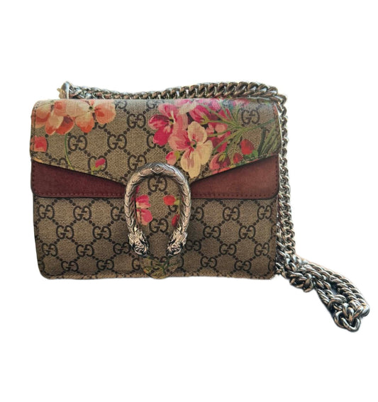 GUCCI Mini Dionysus GG Blooms Bag