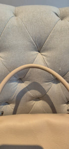 Givenchy Shark Top Handle/Satchel Medium Beige Pebbled Leather Women's Handbag