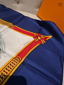 Hèrmes Carre Scarf by Jean De Fourgello