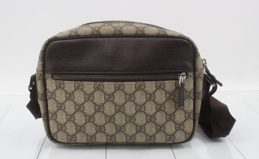 Gucci GG Supreme Crossbody Camera Bag