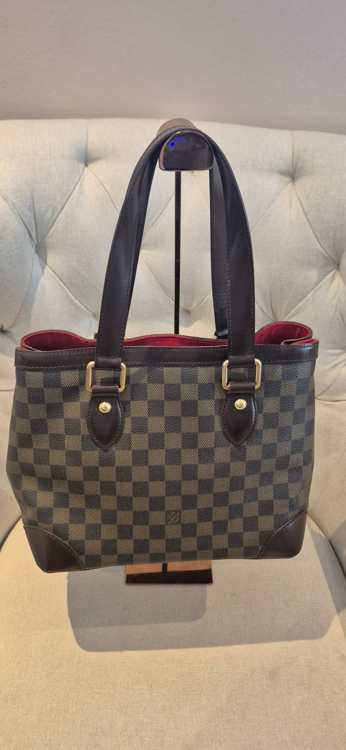 Louis Vuitton Damier Ebene Hampstead PM