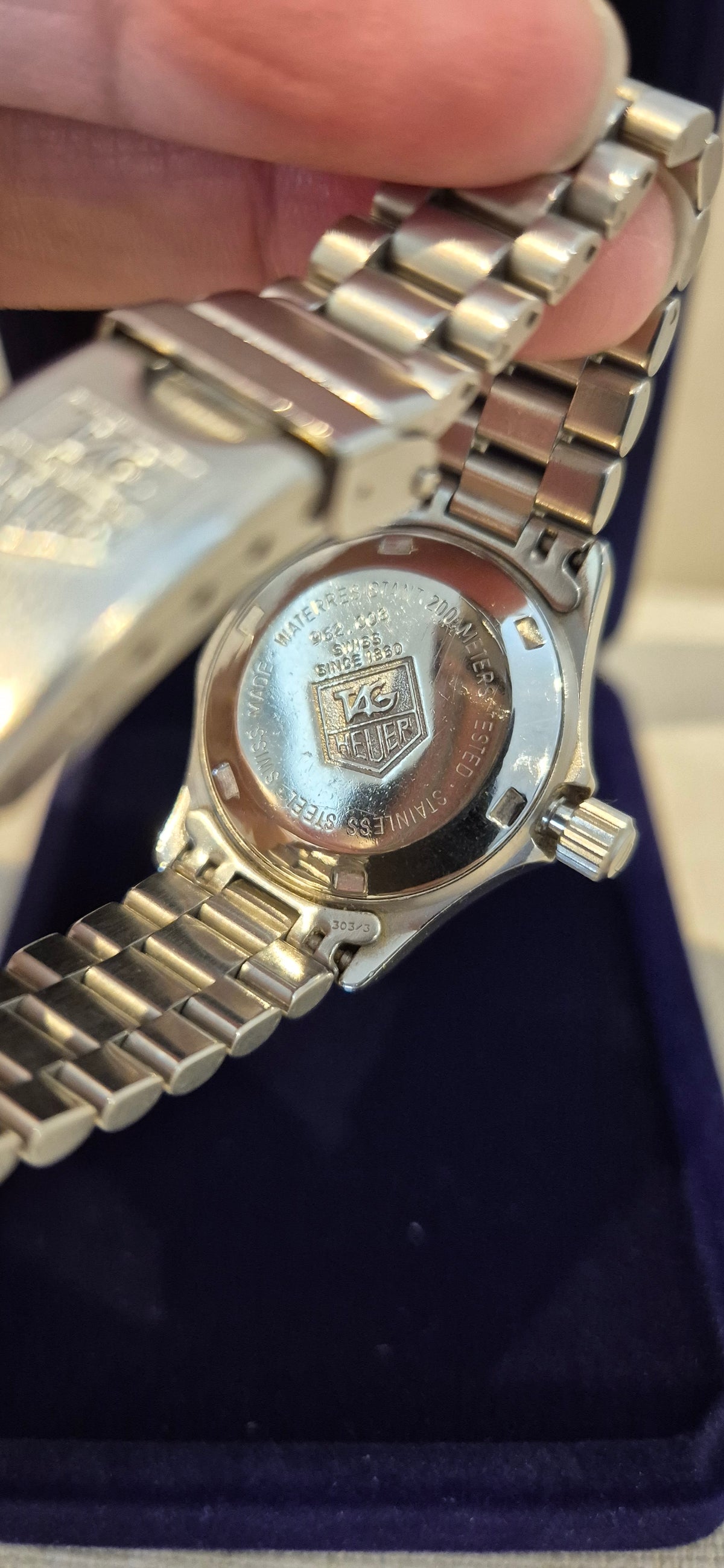 TAG Heuer 2000 Series Professional 200m stainless steel sports watch