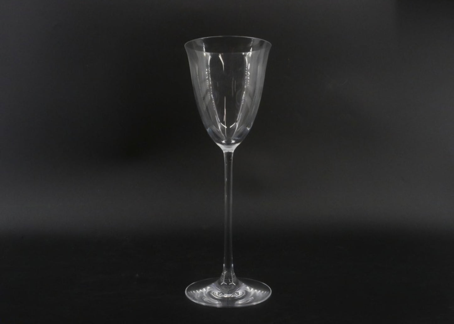 Baccarat Crystal Filao Pair of Wine Glasses