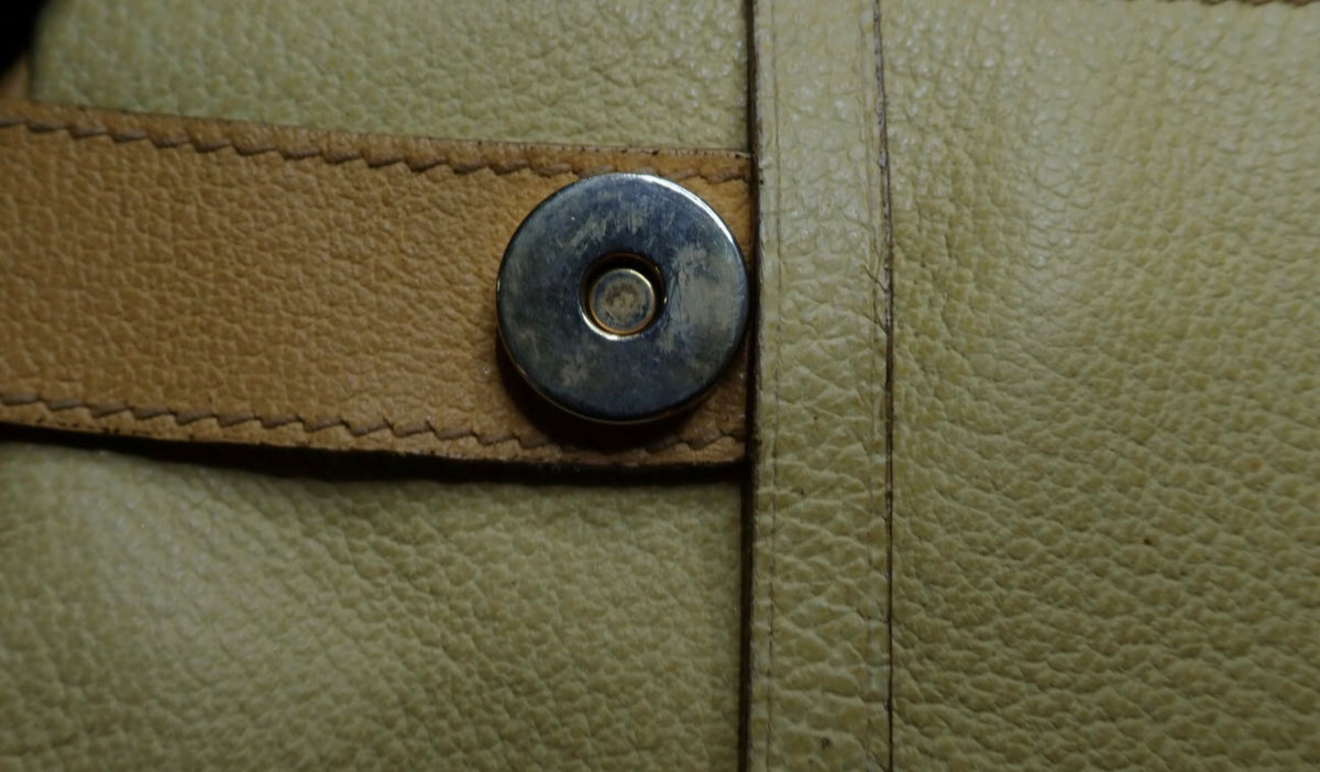 Vintage Gucci Suede Saddle Flap Backpack Rare Tom Ford-era Pre-owned
