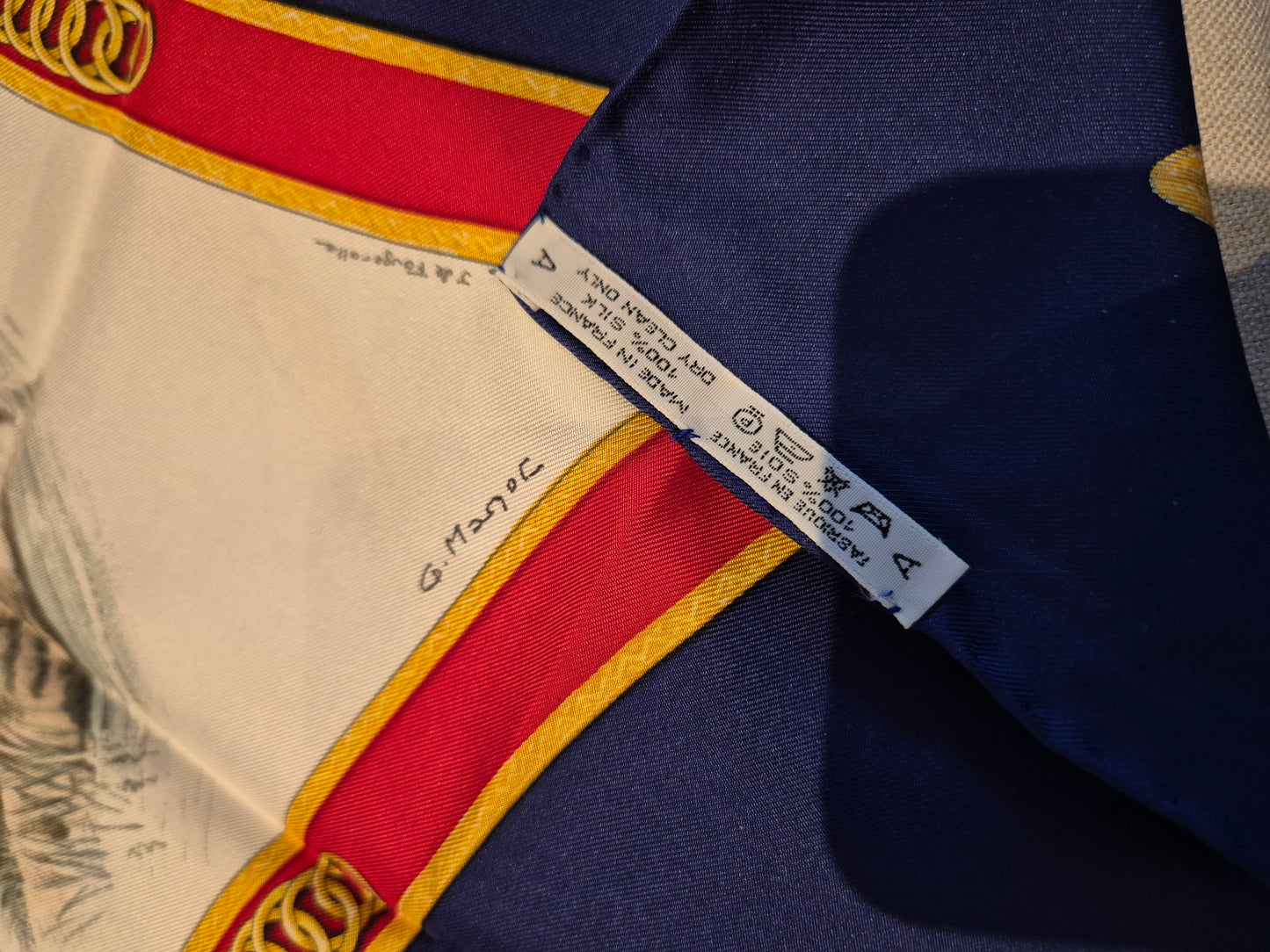 Hèrmes Carre Scarf by Jean De Fourgello