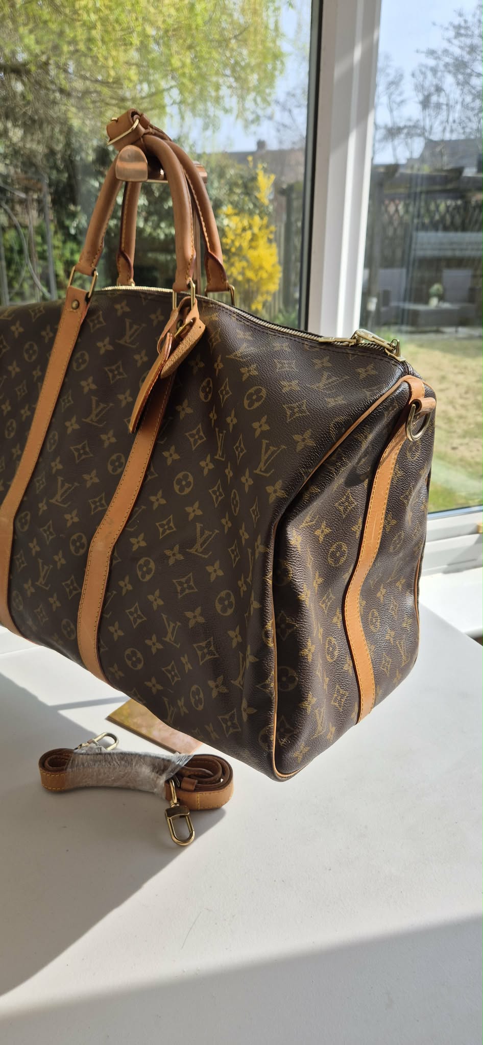 Louis Vuitton Keepall Bandoulier with original Strap size 55