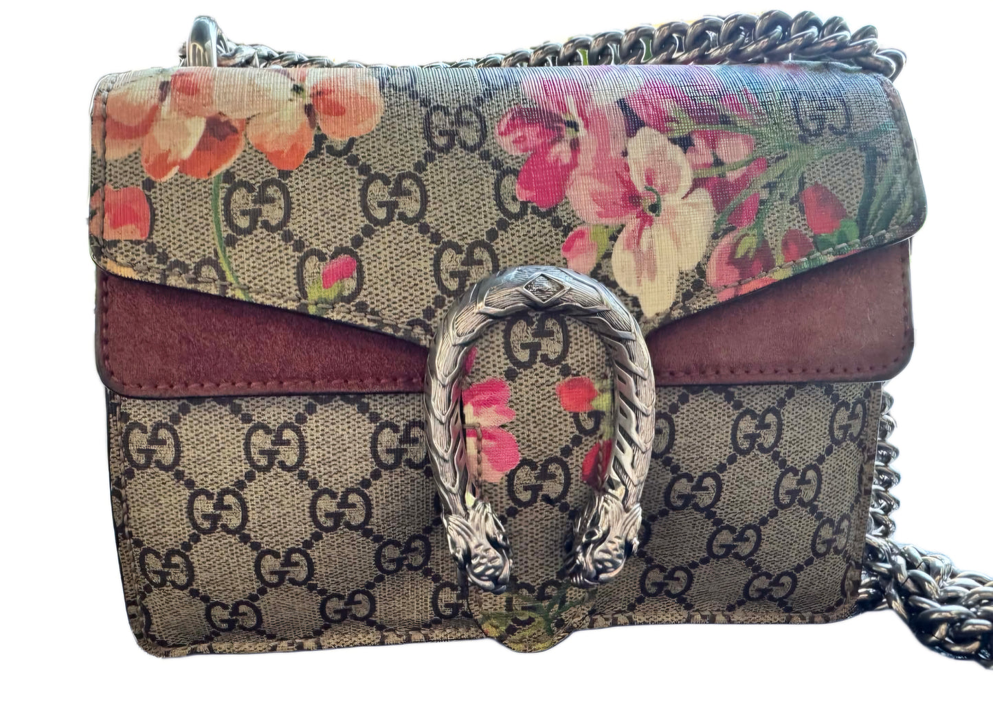 GUCCI Mini Dionysus GG Blooms Bag