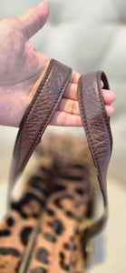 Dolce & Gabbana Pony-Style Calfskin Handbag with Gold hardware