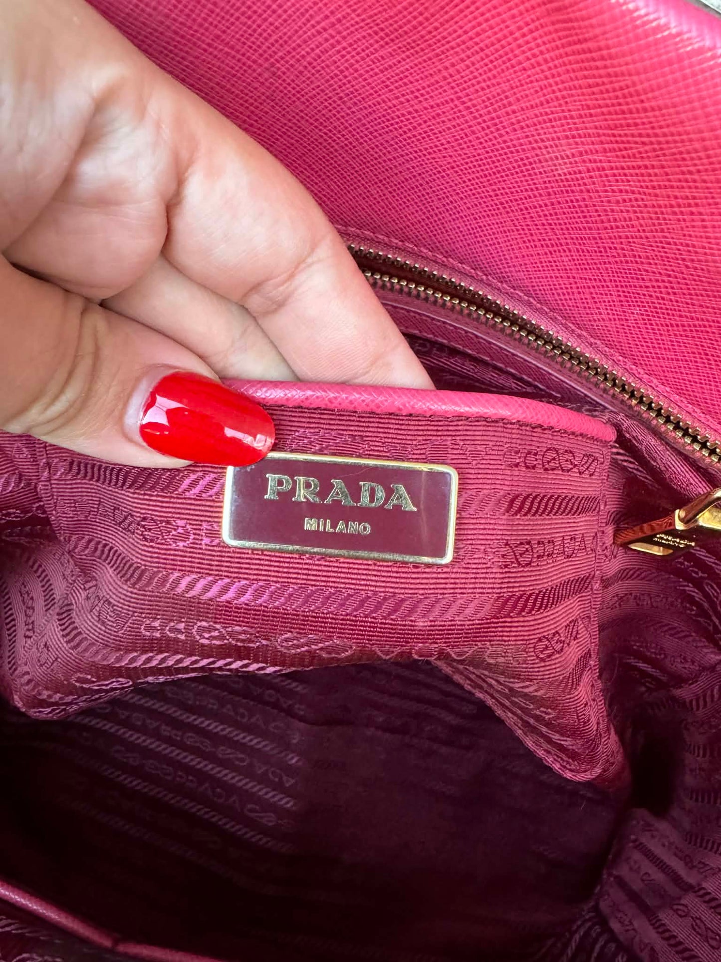 PRADA Saffiano Tote With Detachable sling